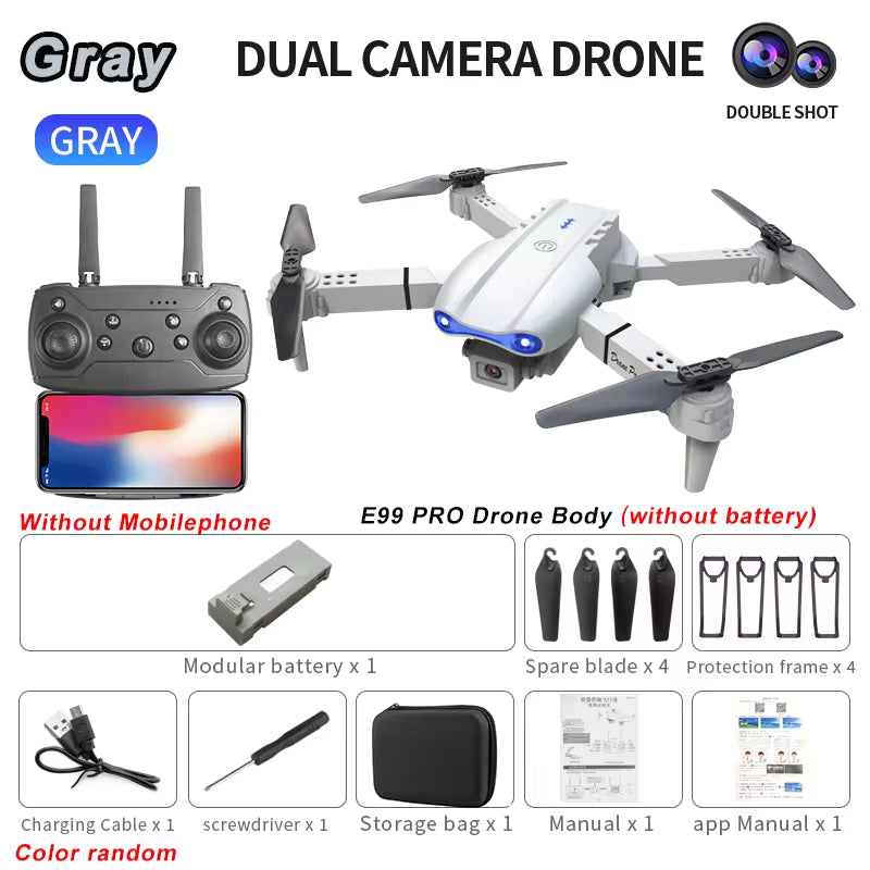 Dron Doble Camara ULTRA HD Dual Pro Max