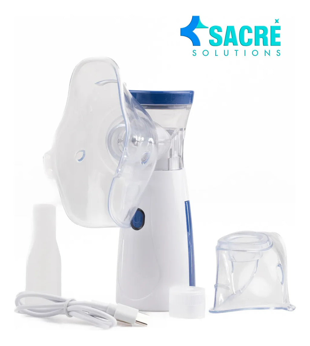 Nebulizador Inalámbrico Ultrasónico Nebulizer Inalador Nebulizador Sacre Solutions